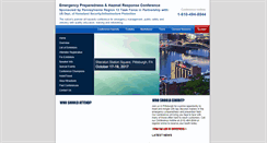 Desktop Screenshot of emergencypreparednessconference.org